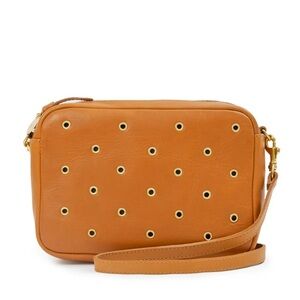 Clare V. Midi Sac Cuoio with Grommets